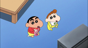 Shin Chan y la Espada de Oro